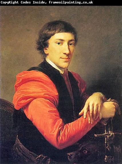 Johann-Baptist Lampi the Elder Portrait of Pawel Grabowski.